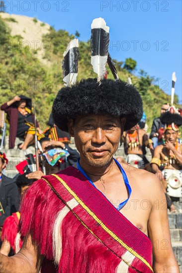 Tribesmen at the Hornbill Festival