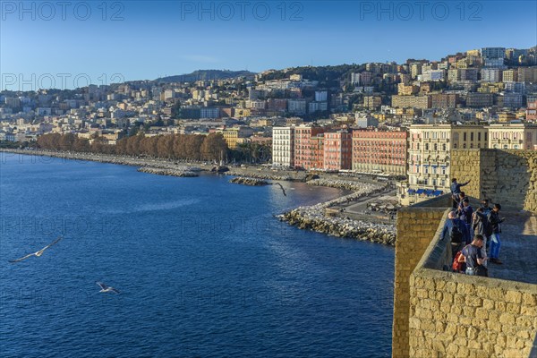 Castel dell'Ovo castle wall