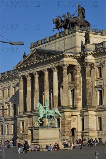 Equestrian statue of Duke Friedrich Wilhelm