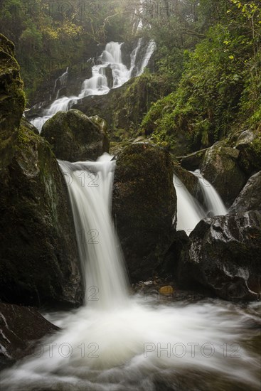 View of waterfall