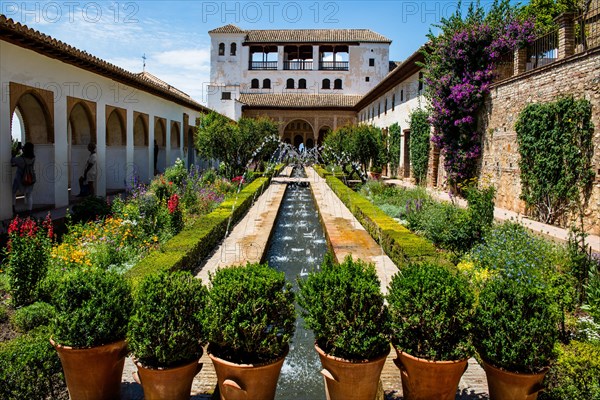 Courtyard of the irrigation canal