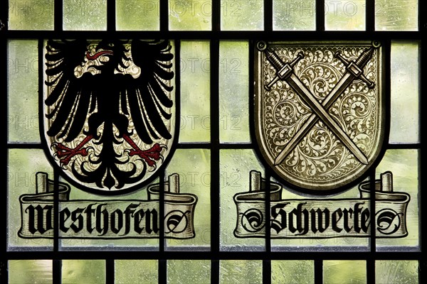 Historical coats of arms of Westhofen and Schwerte