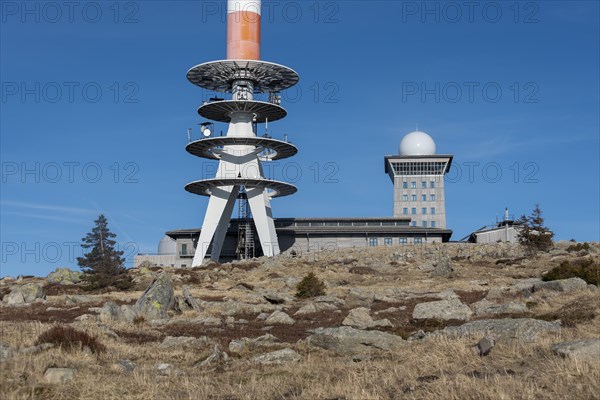 Sendemast auf dem Brocken