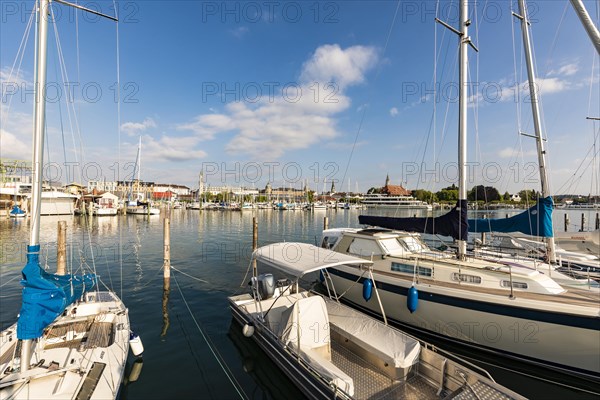 Boote im Yachthafen