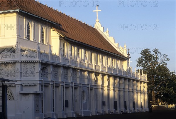 St. George Forane church or Edathua Palli in Edathuva near Alappuzha or Alleppey