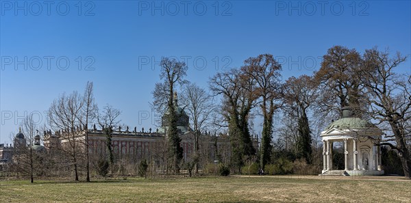 Temple of Friendship and Pavilion in Sanssouci Park