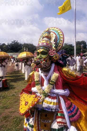 Athachamayam celebration in Thripunithura during Onam near Ernakulam