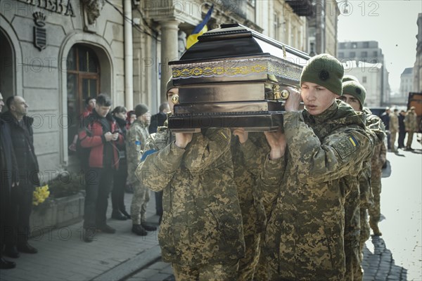 Funeral of Oleg Yashchishin