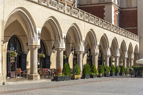 Arcades of Sukiennice Cloth Hall