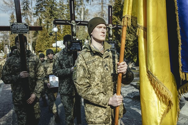 Burial of Oleg Yashchishin