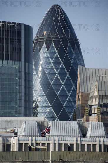 Office tower in the city's financial district