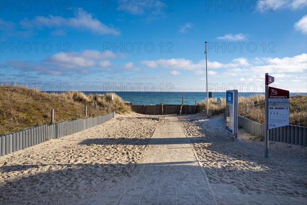 Strand und Ostsee bei Baabe