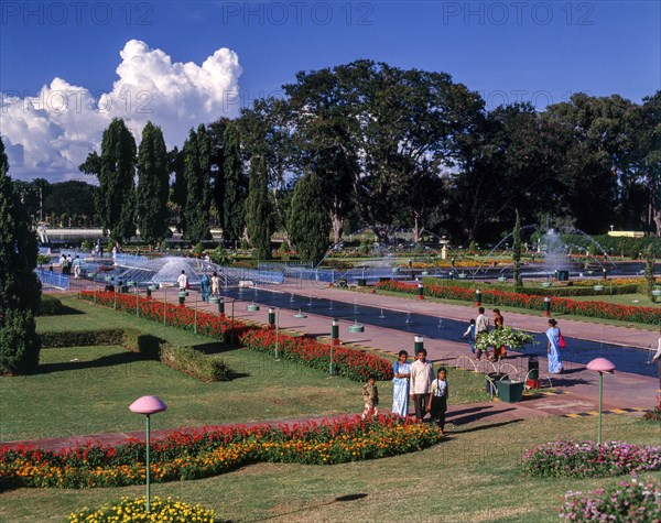 The Government Botanical garden which was laid out in 1847 by the Marquis of Tweeddale in Udhagamandalam or Ooty