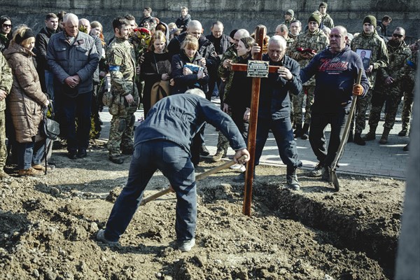 Burial of Oleg Yashchishin