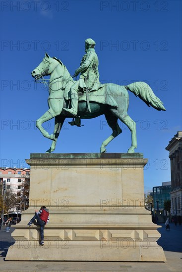 Equestrian statue of Duke Friedrich Wilhelm