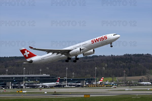 Flugzeug Swiss