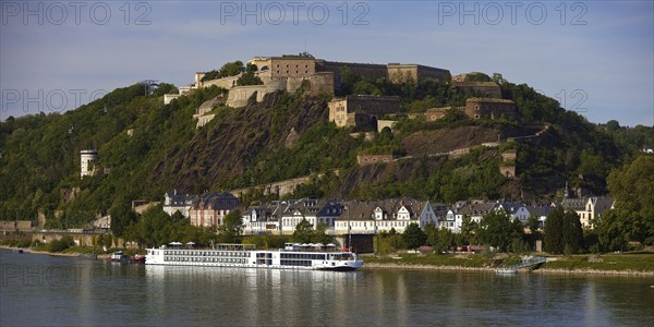 The Rhine with Ehrenbreitstein Fortress