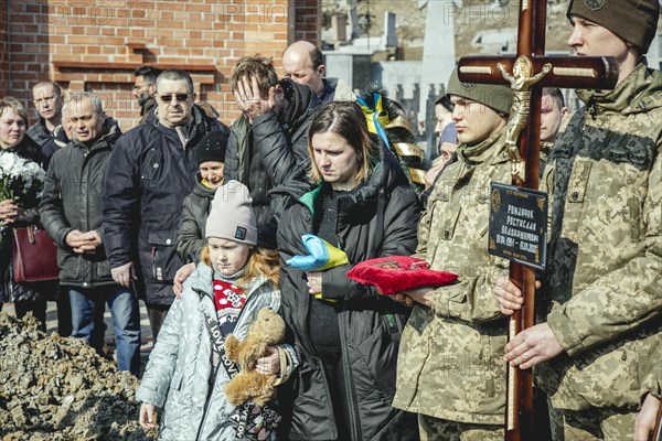 Burial of Oleg Yashchishin