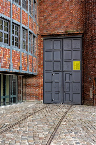 The former energy plant on Mauerstrasse in Berlin Mitte