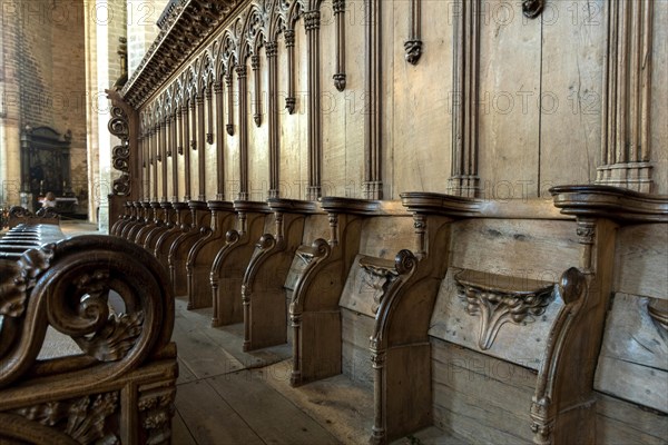 Seats of the monks