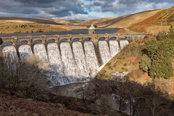 View of the dam