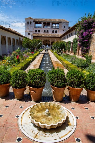 Courtyard of the irrigation canal