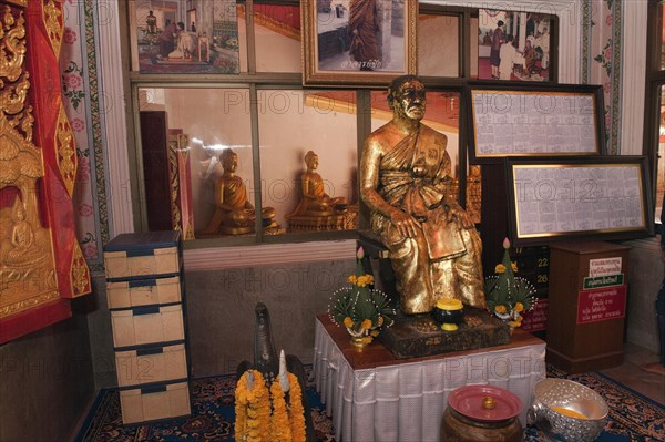 Monk statue