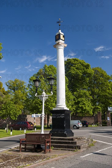 17th century high cross in the town