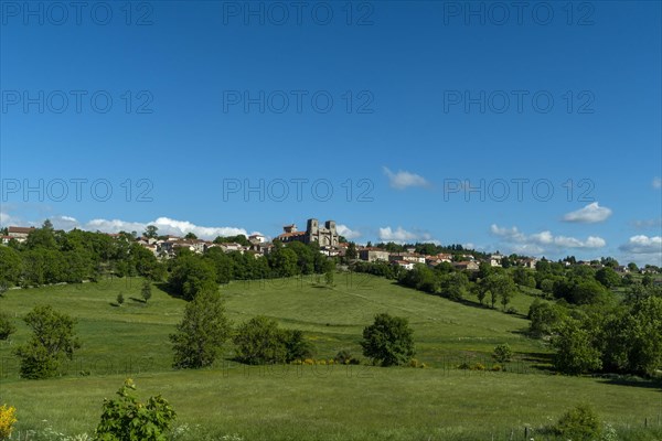 Saint Robert abbaye of la Chaise Dieu. Haute Loire department. Auvergne Rhone Alpes. France