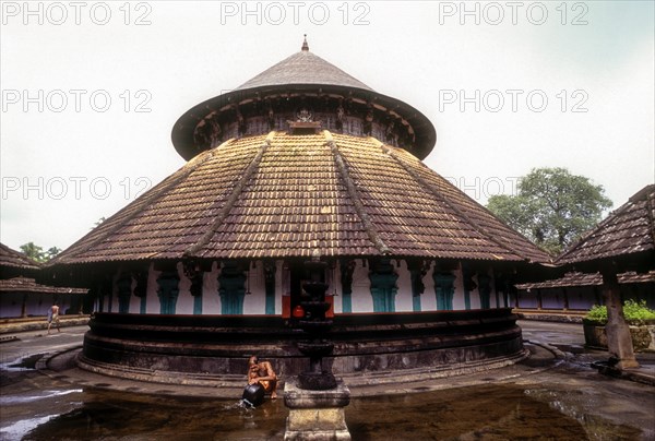 The 1000year old Avittathur Shiva temple near Thrissur or Trichur
