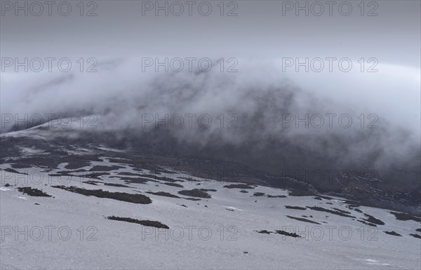 Main crater