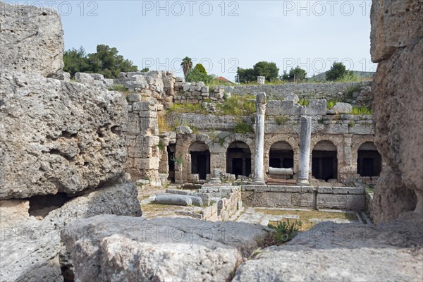 Fountain complex of the Peirene spring