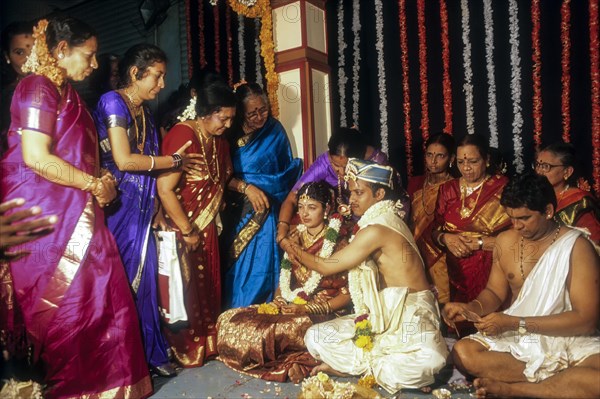 Wedding sequence of Udupi Madhwa Brahmin in Karnataka