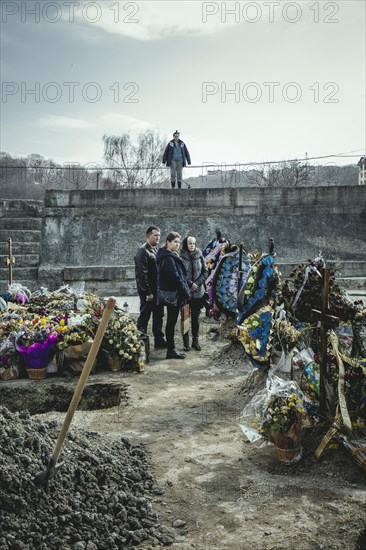 Burial of Oleg Yashchishin