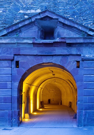 Ehrenbreitstein Fortress in the evening