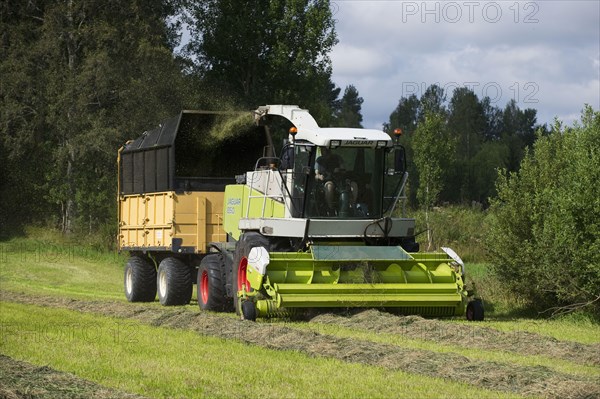 Claas Jaguar 850 self-propelled forage harvester