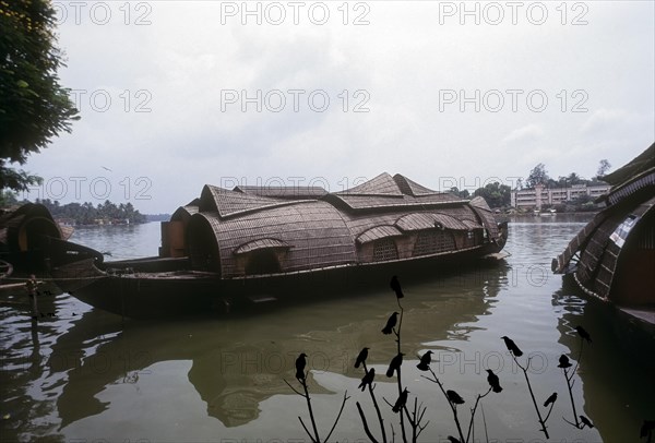 The Kettuvallam is a house boat widely used in Kerala