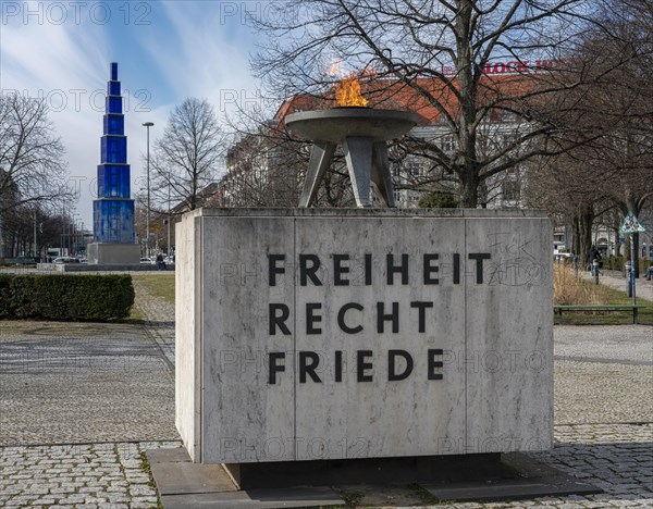 Democracy Memorial at Theodor Heuss Platz