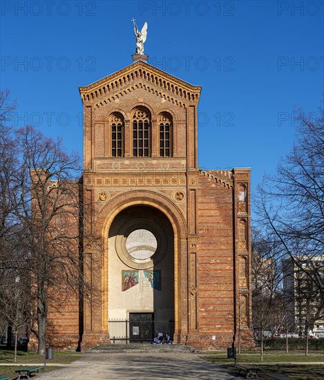 The Saint Michael Church at the Engelbecken in Berlin Mitte