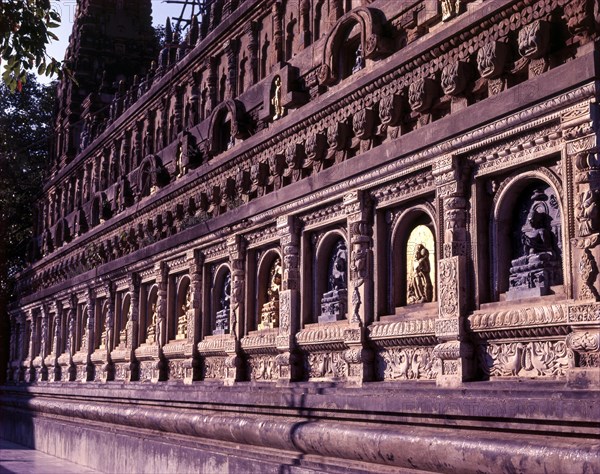 Maha Bodhi temple in Bodh Gaya