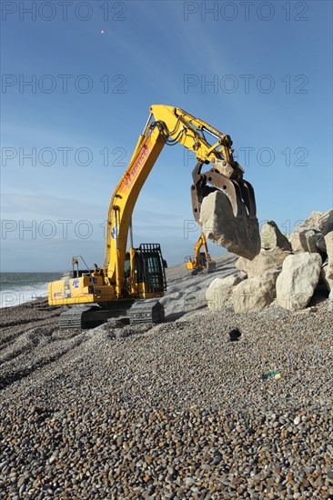 Repair of sea defences