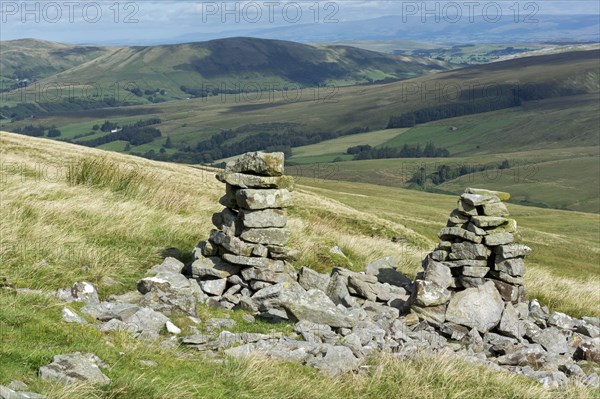 Cairn on moorland