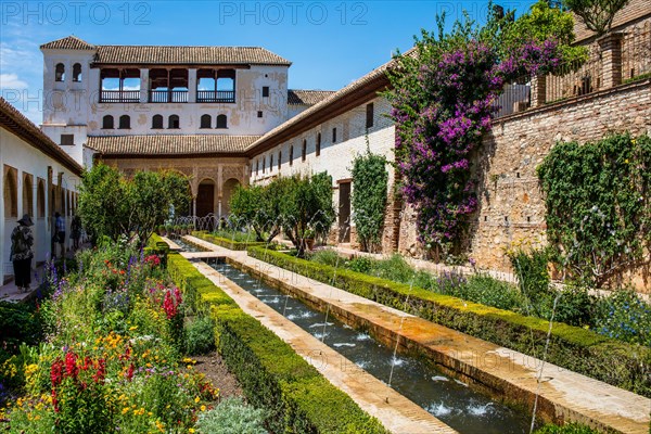 Courtyard of the irrigation canal