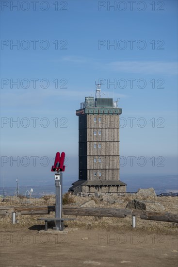 Wetterstation auf dem Brocken