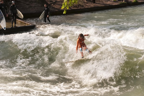 Surfer in the Eisbach