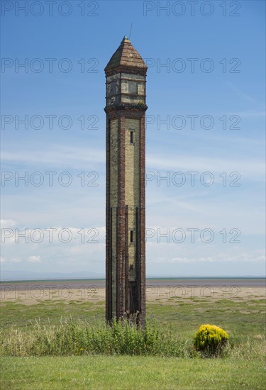 Former sea mark on the coast