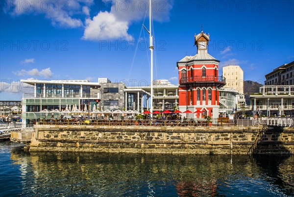 View of Clock Tower and Nelson Mandela Gateway