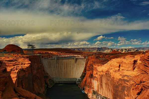 Hoover Dam Panoramic View