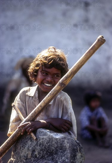 Tribal boy in Balle