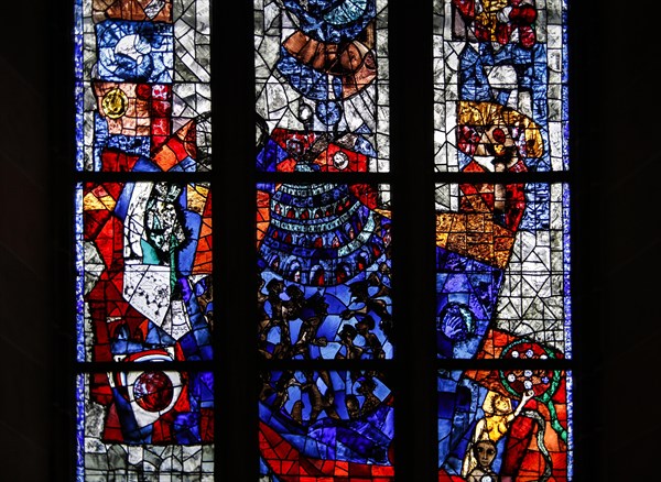 Fulfilment window by Peter Valentin Feuerstein in Ulm Cathedral